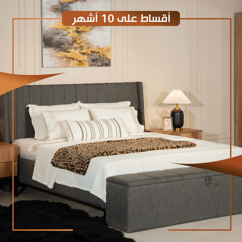 غرفة نوم نفرين ثمانية قطع موديل ماس براون [Mass Brown] - inHouse