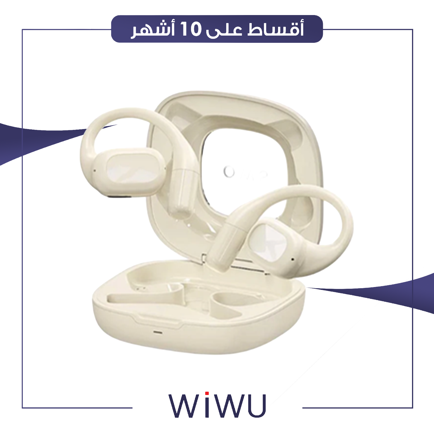 سماعات لاسلكية بلوتوث - Openbuds-O100 - وردي