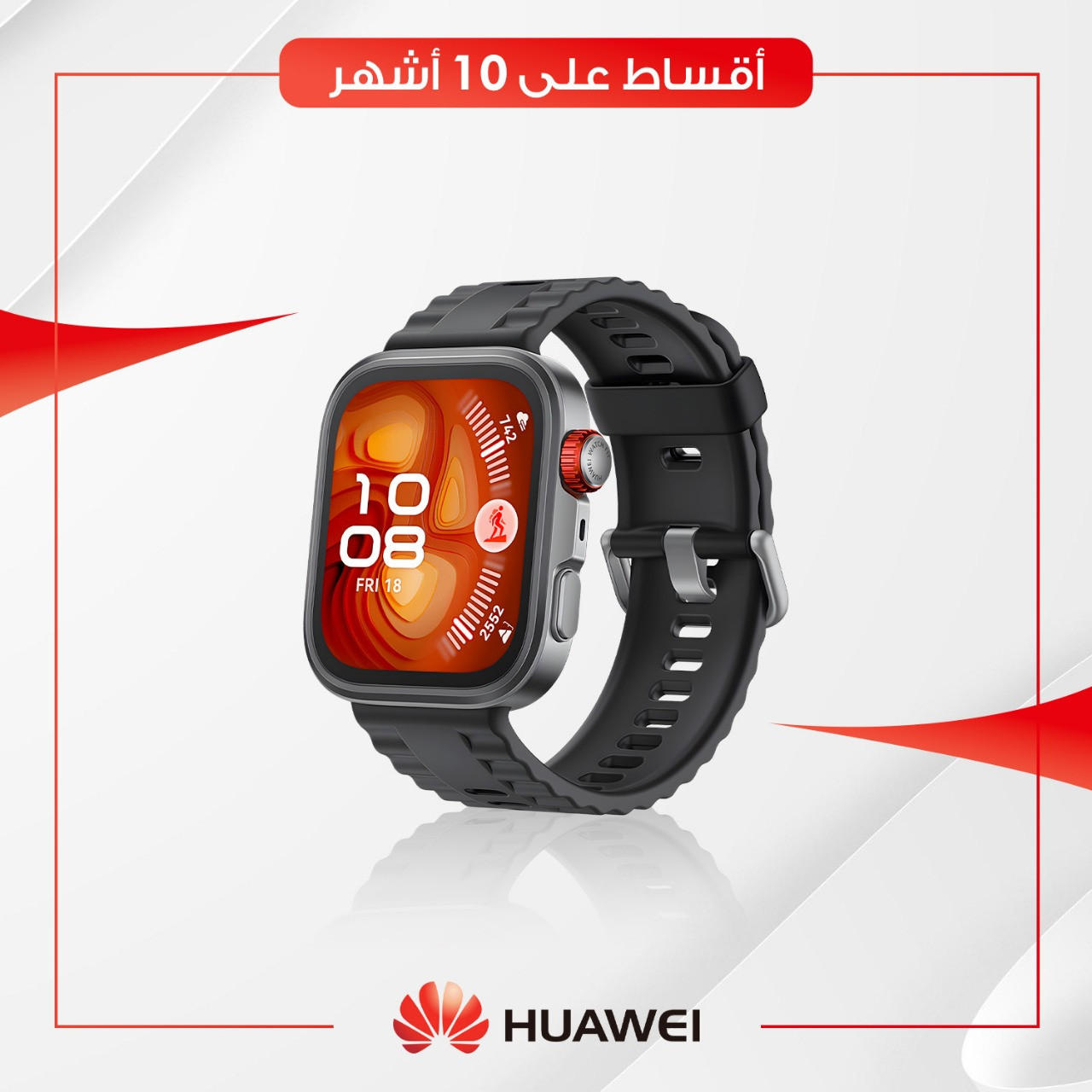 ساعة HUAWEI Watch Fit 4 Pro - اسود