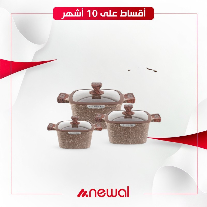 ZCS-8350\S28 Newal طقم طناجر الطبخ