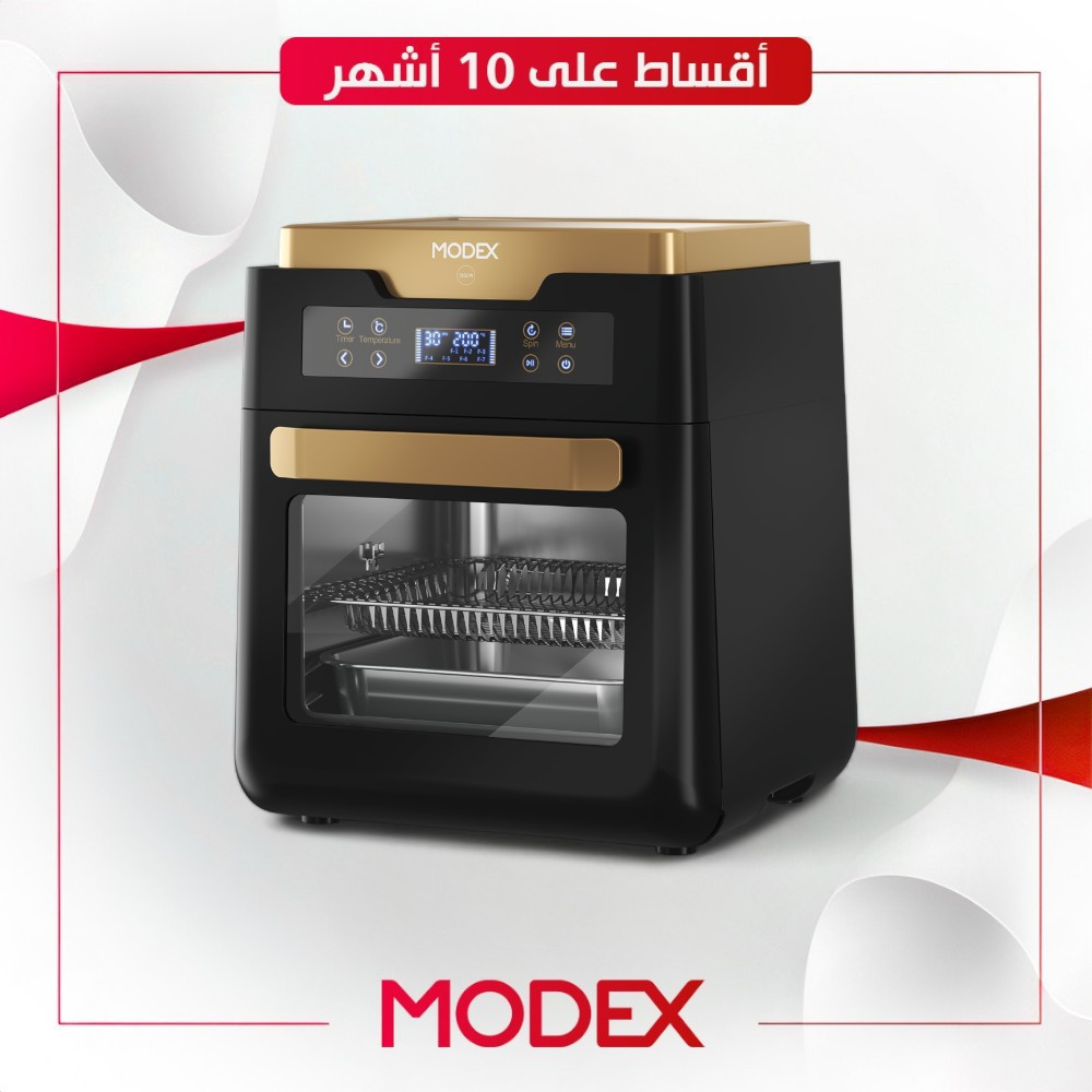 قلاية هوائية (12 لتر) Modex موديكس - AF1012 - اسود