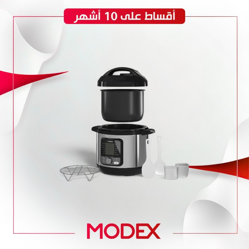 قدر ضغط (6.5 لتر) Modex موديكس - PC7230 - اسود