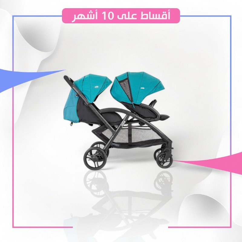 جوي - عربانة تؤام خفيفة الوزن - تركوازي