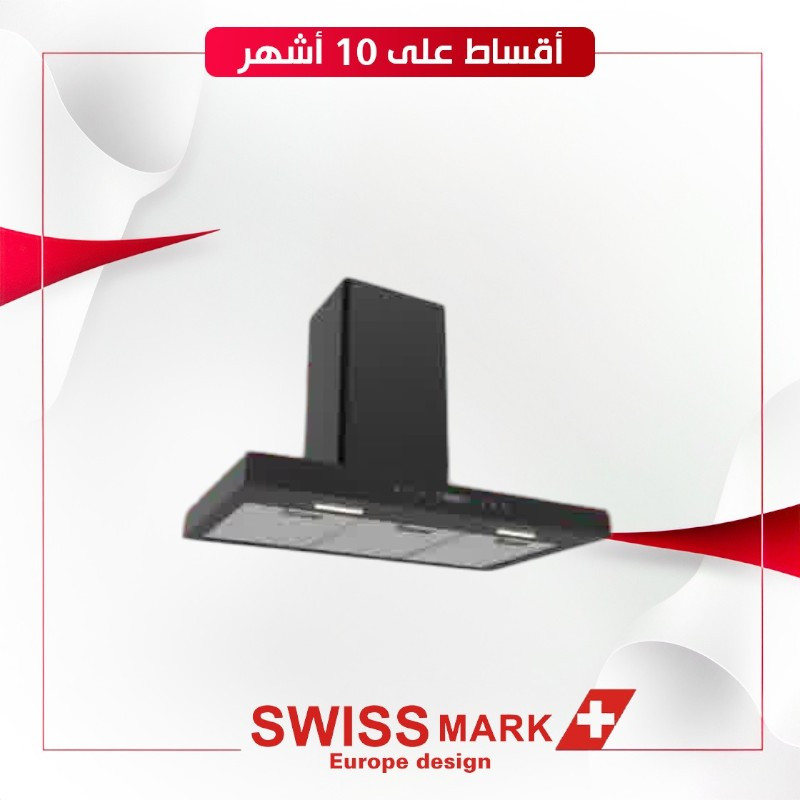 مرشحة مستقيمة Swiss mark B2018U B 90X60 - اللون اسود