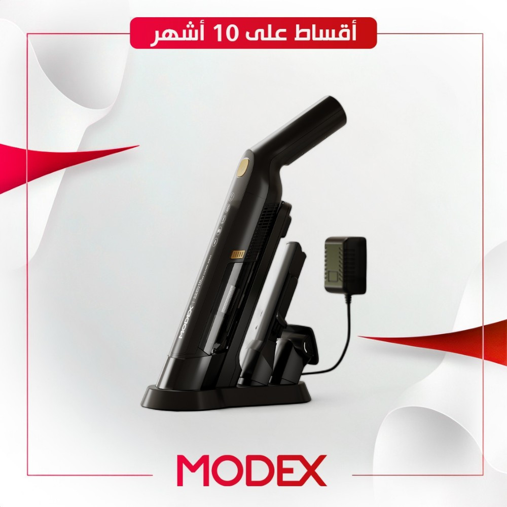 مكنسة كهربائية  شحن اللون اسود MODEX HVC1090