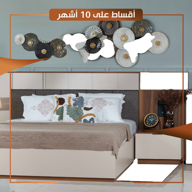 غرفة نوم نفرين عشر قطع موديل جانتي [Janti] - inHouse