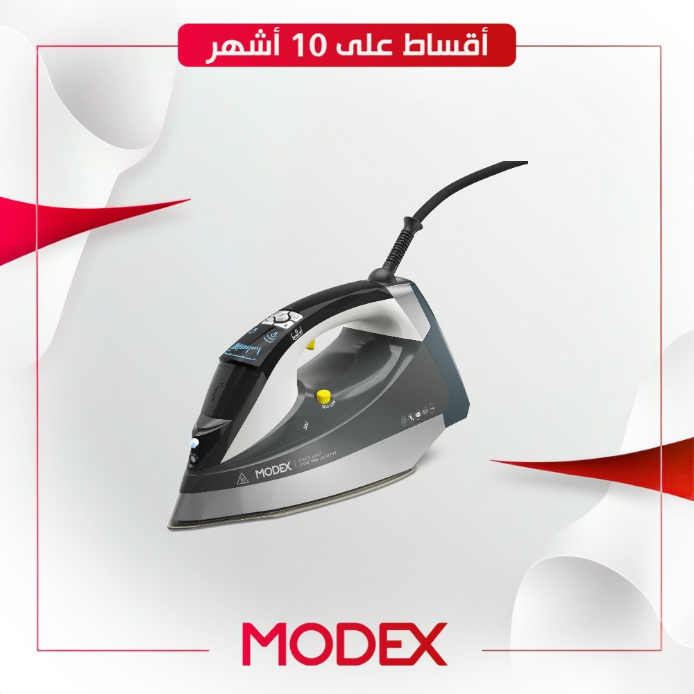 مكوى ملابس ديجيتال من Modex موديكس - 3100 واط - GC9300