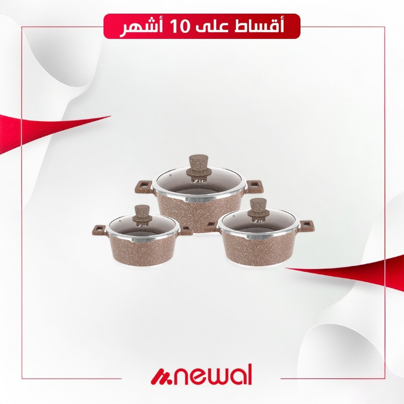 ZCS-8200\S32 Newal طقم طناجر الطبخ