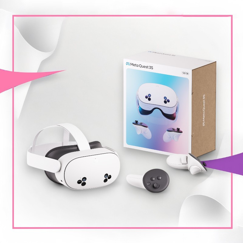 نظارة الواقع الافتراضي Meta Quest 3s VR - 256GB