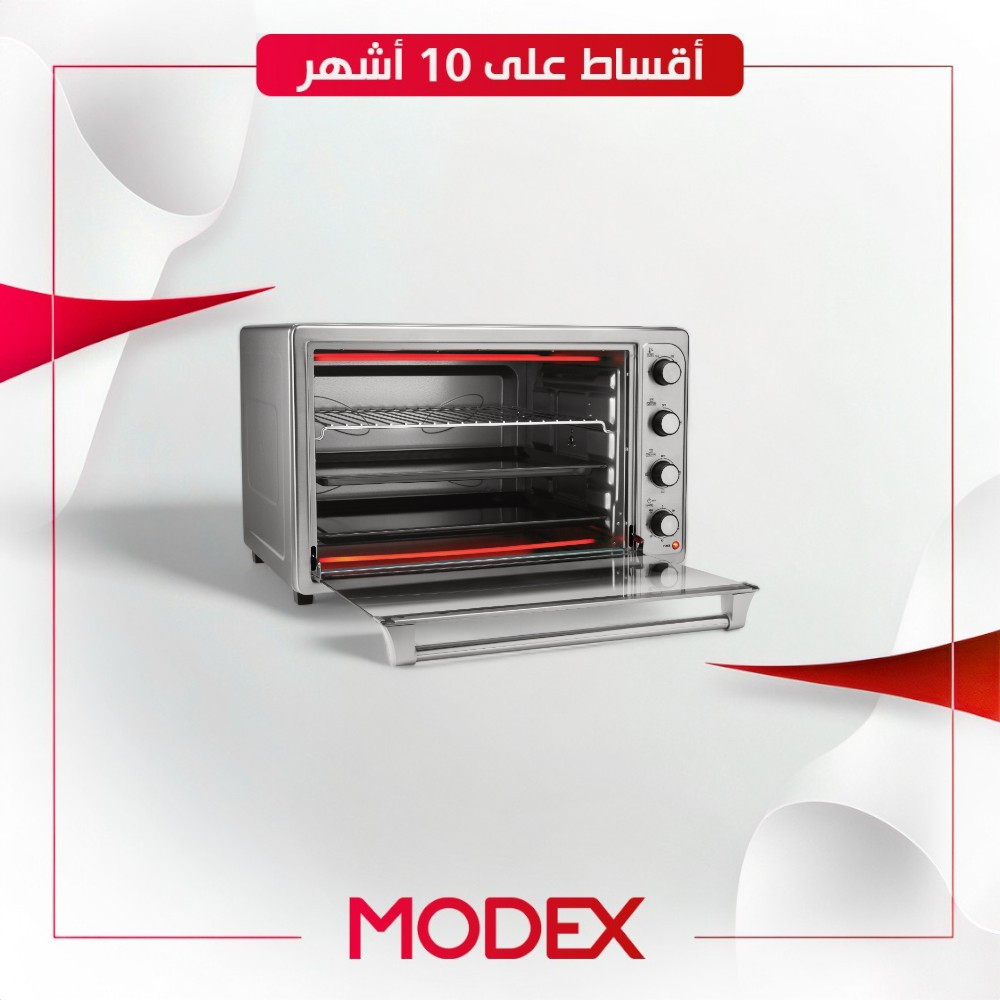 فرن كهربائي (1800W) (45 لتر) Modex موديكس - OV9450 - ستيل