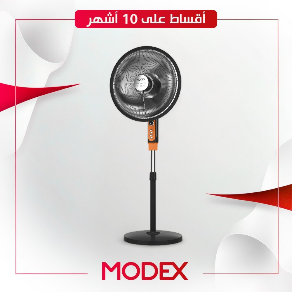 هيتر تدفئة كاربون سيراميك من Modex موديكس - 1200 واط - CHR1100 - اسود وبرتقالي
