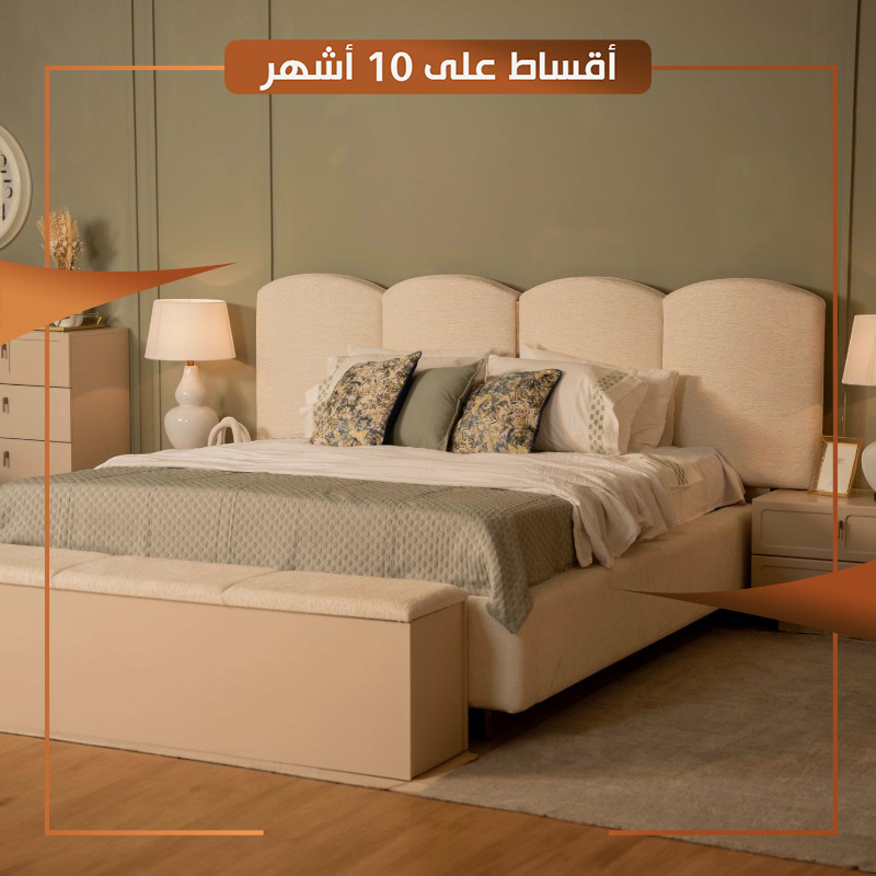 غرفة نوم نفرين سبعة قطع موديل دانتي [Dante] - inHouse