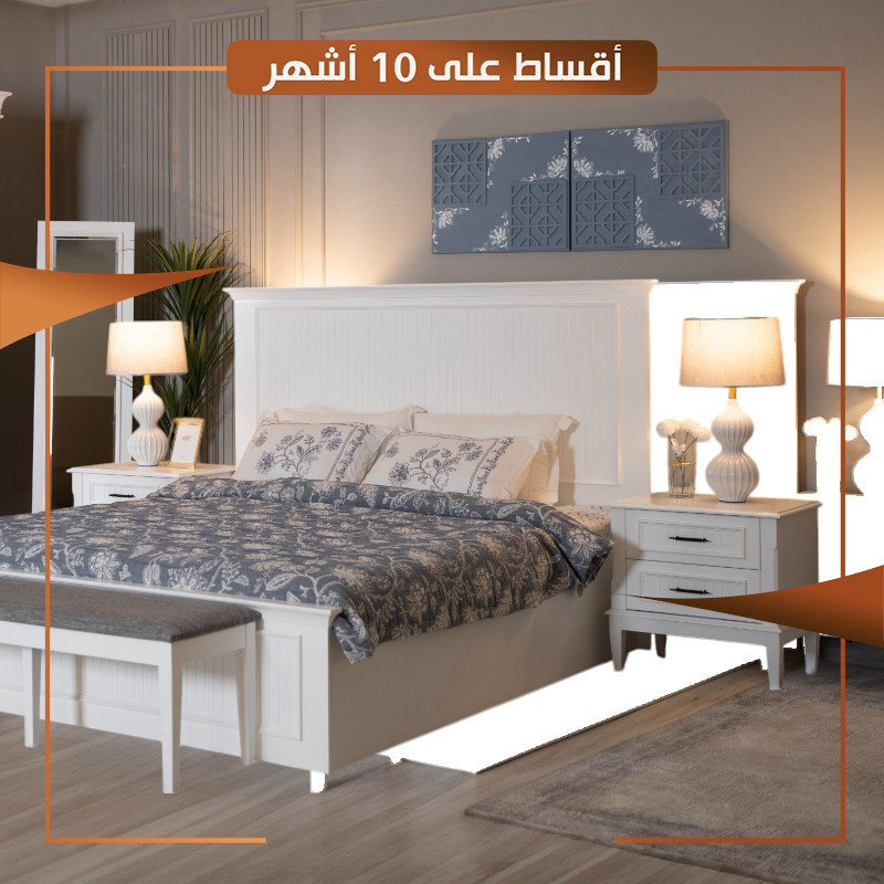 غرفة نوم نفرين سبع قطع موديل ميرا [Mira] - inHouse