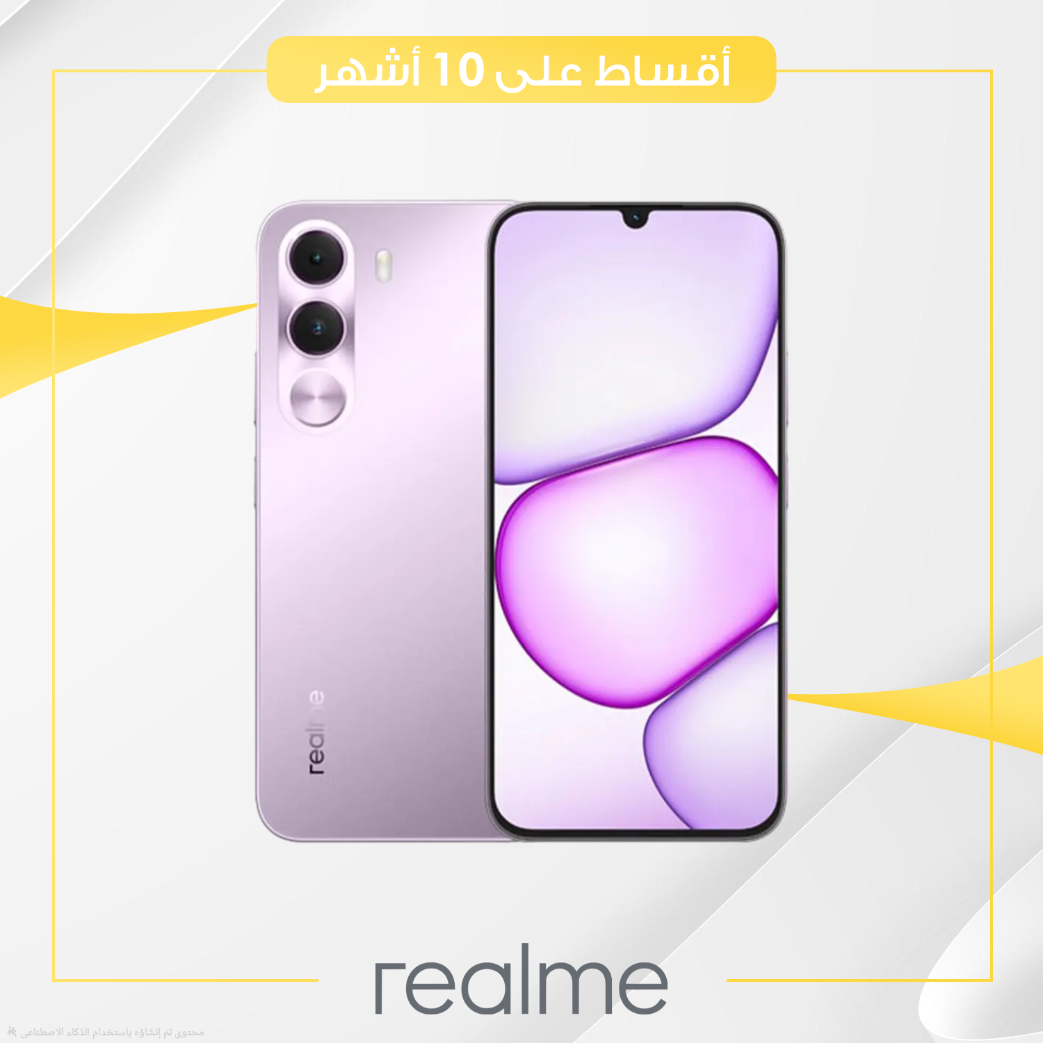 موبايل Realme C100i  - 4GB - 256GB