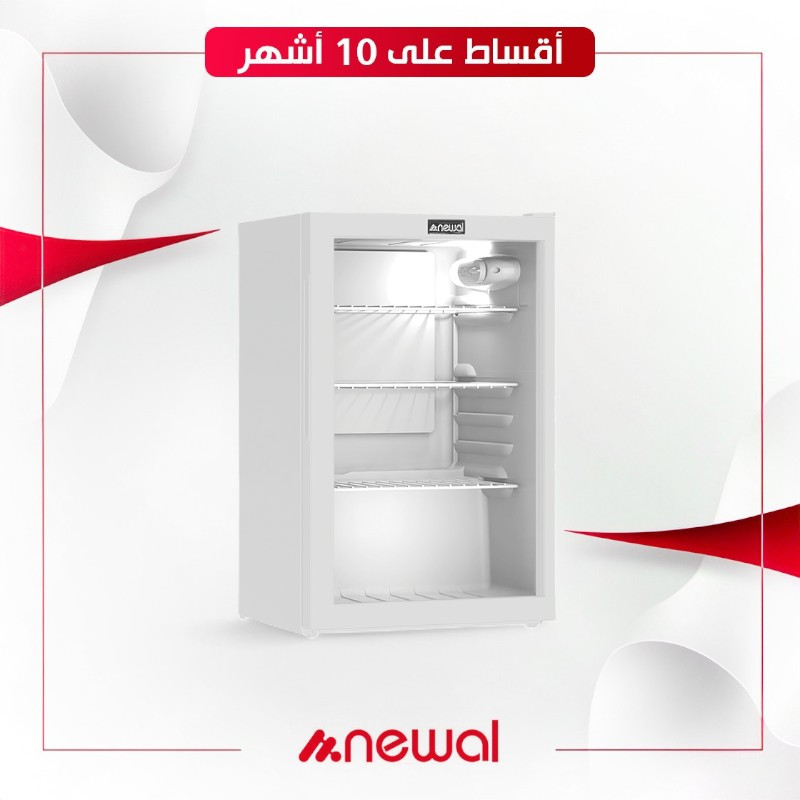 ثلاجة نوال عارضة صغيرة - 4 قدم - BTL-71 - 01 - ابيض